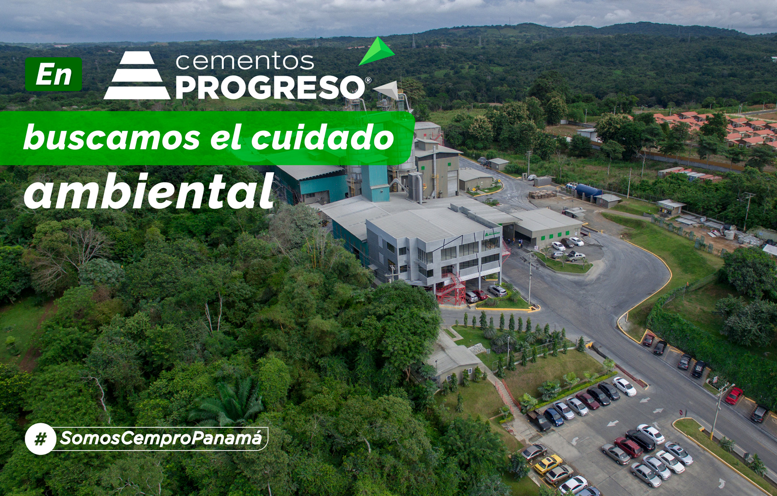 En Cementos Progreso buscamos el cuidado ambiental