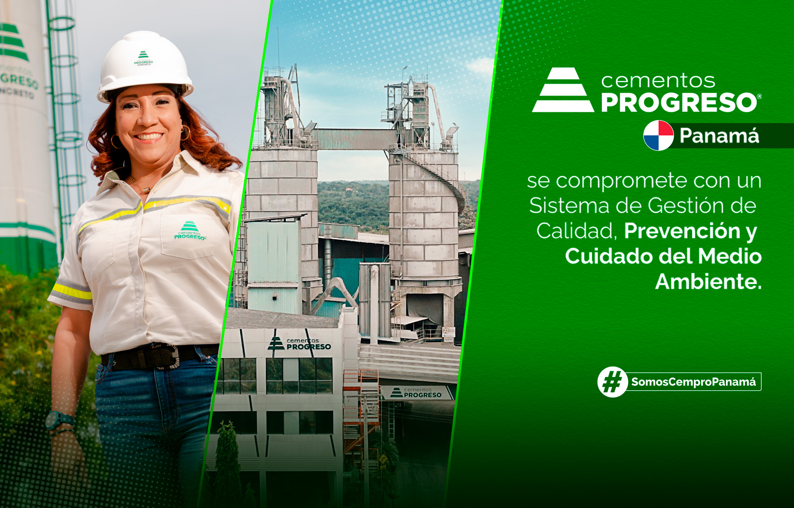 Cempro Panamá se compromete con un sistema de Gestión de Calidad, Prevención y Cuidado del Medio Ambiente.